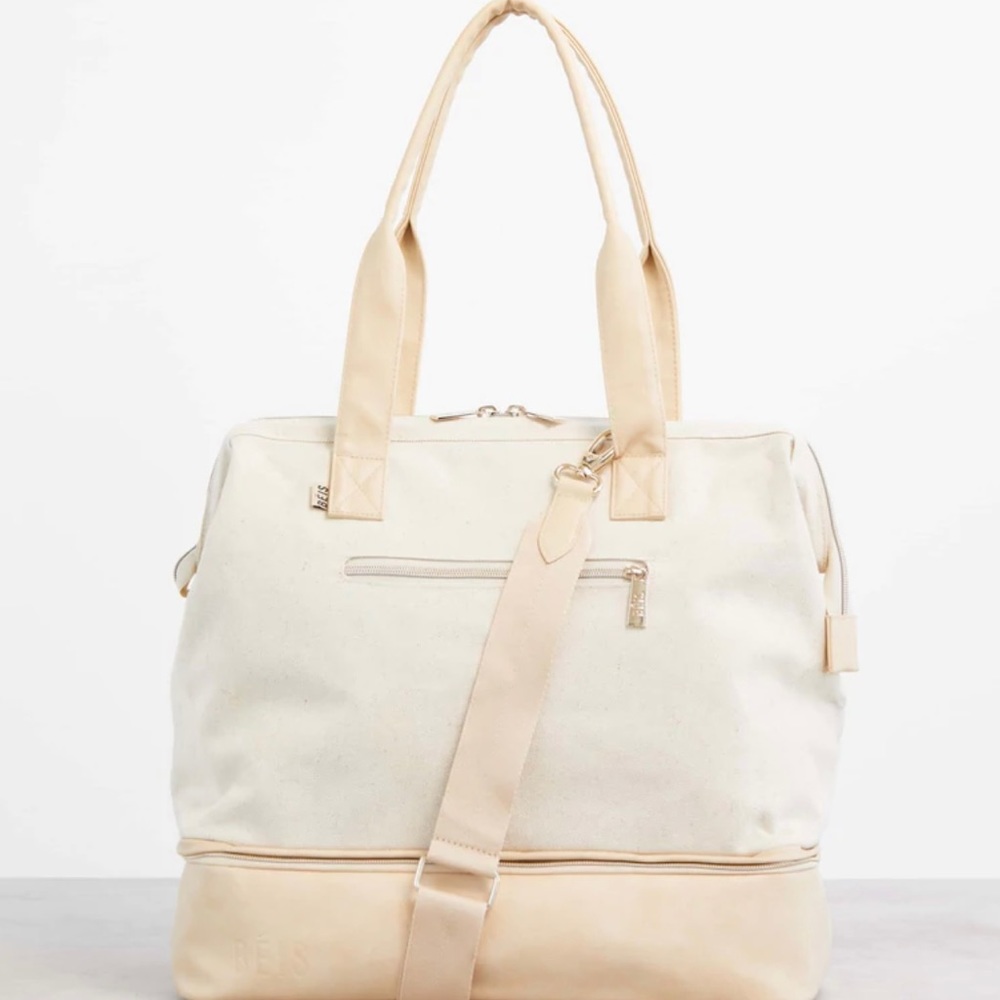 BEIS Weekender Convertible Mini in Beige